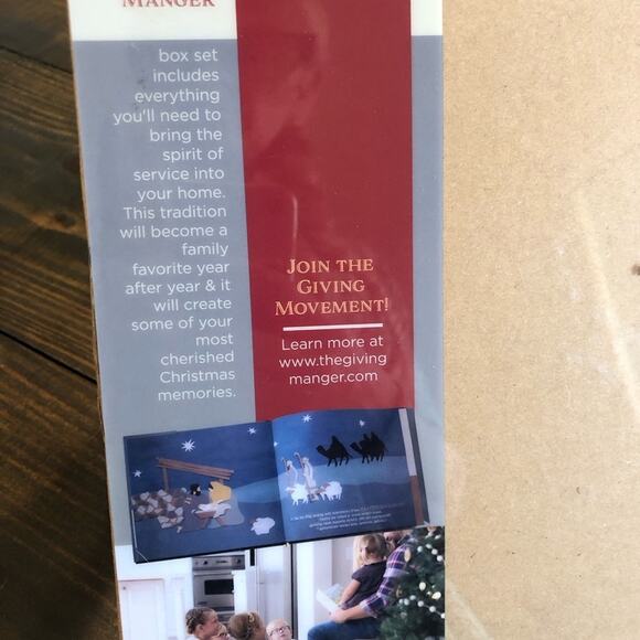 Christmas Manger Family Tradition Holiday Activity Baby Jesus - Picture 2 of 4